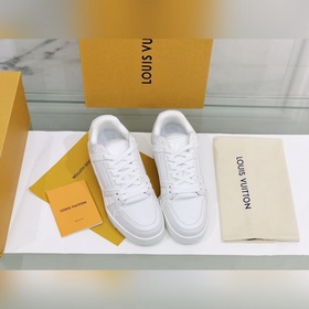 LV頂級版本 新款 代購品質LOUIS VUITTON路易威登TRAINER最