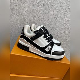 LV 2023 新款Trainer DIY飾扣運動鞋闆鞋 可愛胖trainer，