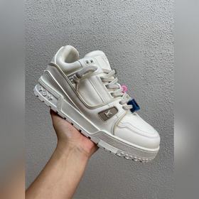 LV 2023 新款Trainer DIY飾扣運動鞋闆鞋 可愛胖trainer，
