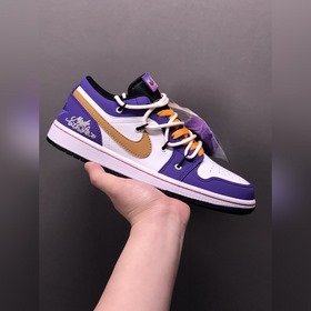 Air Jordan 1 Low AJ1 喬1定制版 Vibe風味解構 運動文化