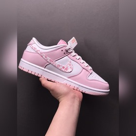 Nk Dunk Low Pink Paisley 櫻花粉 SB低幫運動休閑闆鞋