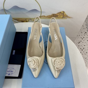 Prada 2023 絕美瑪麗珍高跟鞋 代購品質 非常有設計感的一款鞋 上身