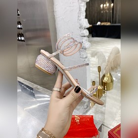 Rene Caovilla芮妮·喬薇拉 Rc 蛇型纏繞爆紅仙女涼鞋系列，魅惑華