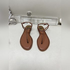 R C | 2023芮妮喬薇拉，經典爆款RC女士T字帶鑲鑽夾趾平底鑽邊涼鞋