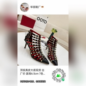 華倫天奴頂級真皮大底 跟高8cm華倫天奴經典高跟鞋，頂級版本絕對史上最強貨 歡