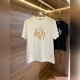 New#Dior 迪奧 2023夏季新品時尚圓領短袖高級定制百搭款式 專櫃