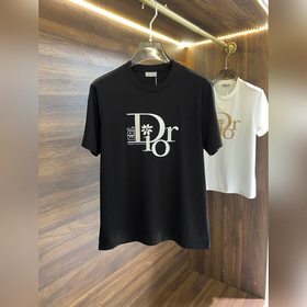 New#Dior 迪奧 2023夏季新品時尚圓領短袖高級定制百搭款式 專櫃