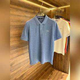 ZEGNA 傑尼亞2023春夏專櫃同款翻領短袖Polo.采用客供絲光珠地面料，胸