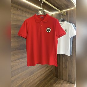 MONCLER  蒙口2023春夏最新款男士翻領短袖T恤POLO衫，高端版本！專