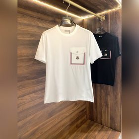 Moncler 蒙口2023春夏最新款男士休閑圓領短袖，純正血統品質，整體的造型