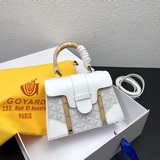 專櫃對版貨-goyard(戈雅) 新款硬西貢sagon mini出貨啦現貨有九種