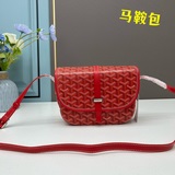 goyard戈雅-新款馬鞍包    goyard logo的大潮今年可是開挂了