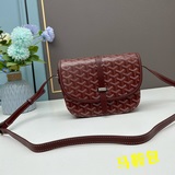 goyard戈雅-新款馬鞍包    goyard logo的大潮今年可是開挂了