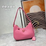 跑量款 prada Hobo新款全皮腋下/斜挎包紅翻天的中古包- 一款spor