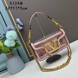 Valentino Garavani 拼接透明Loco手袋 裝飾金屬VLogo