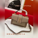 saint laurent 款號：2120獨家定制 采用進口手掌紋牛皮+鳄魚紋制