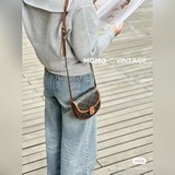 Celine賽琳新款馬鞍包 單肩包 TRIOMHE BESACE 迷你2023新