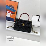 羊皮紋chanel經典系列獨特設計肩背手提兩用的扣蓋包獨一無二的材質複古五金