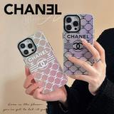 配盒上架雙面鐳射浮雕 - CHANEL小logo亞克力全包黑白2色，外貿爆單