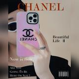 配盒上架雙面鐳射浮雕 - CHANEL大logo亞克力全包黑白2色，外貿爆單