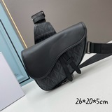 專櫃正品有售高質量Dior迪奧男士SADDLE男士斜挎包/胸包尺寸：20*2