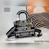 原單刺繡配盒子金扣【Lady D 刺繡系列】M8002黑白圖騰最新系列，汲取大