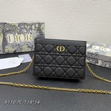 Diorcaroouch火爆新款鍊條包精緻小巧，原版五金，進口牛皮  新款迪奧D
