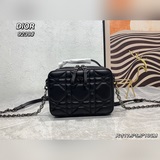 Dior法式Woc小包上新，超大容量超香,全新DiorCaro箱型鍊條手袋，柔軟