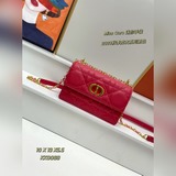 # KK0069#MISS CARO 迷你手袋黑色羊皮革超大藤格紋這