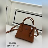 普拉達《PRADA》專櫃（迷你號）細膩荔枝紋到貨啦2023全新DoubleBag