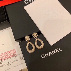 廠家直銷 官網新款 小香 Chanel香奈兒珍珠 耳釘 耳環 原版一摸一樣的原