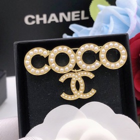編號XXZ0021 CHANEL 小香coco珍珠胸針，高端品質，專櫃同材質，