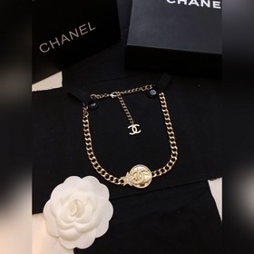 香奈兒CHANEL星星雙C項鍊，黃銅材質 官網精選款 獨家高端品質實拍圖 代購級