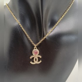 【chanel 最新款 粉鑽項鍊】一緻ZP黃銅材質