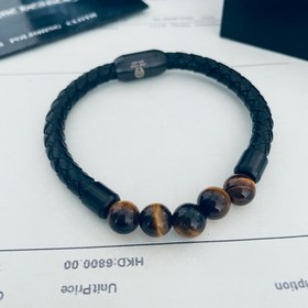 Chrome Hearts 克羅心專櫃同款 經典虎眼皮繩手镯～正品開模 潮流時尚