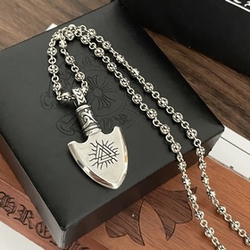 新款【專櫃品質】Chrome Hearts克羅心經典複古雪花 吊墜 經典複古十字