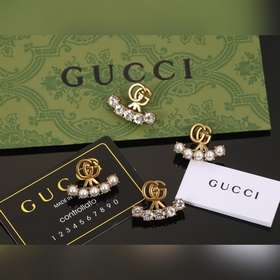 有種美叫GUCCI[強] 古馳 雙G耳釘 專櫃材質 你最酷的選擇 我們采用德國進