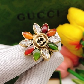編號GJZ0002三合一古馳Gucci新款套裝 戒指