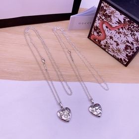 Gucci古馳古奇 愛無畏Blind for Love 雕刻心形吊墜 小清新風格
