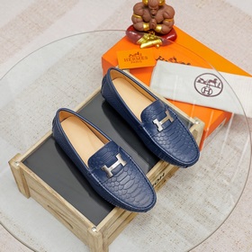 【hermes】愛馬仕專櫃同款 經典套腳鞋1：1開模 原單品質 采用進口頭層牛皮