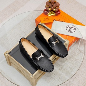 【hermes】愛馬仕專櫃同款 經典套腳鞋1：1開模 原單品質 采用進口頭層牛皮