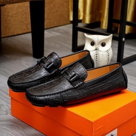 【hermes】愛馬仕專櫃同款 經典套腳鞋1：1開模 原單品質 采用進口頭層牛皮