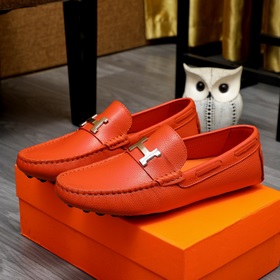 【hermes】愛馬仕專櫃同款 經典套腳鞋1：1開模 原單品質 采用進口頭層牛皮