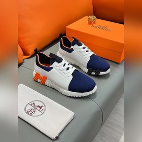 商品名稱：hermes「愛馬仕」 正規碼數： 38-44（休閑鞋）商品材料：精