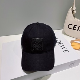 羅意威  LOEWE新款原版原标設計棒球帽 質感超好，外部線條定位标準，做工精細