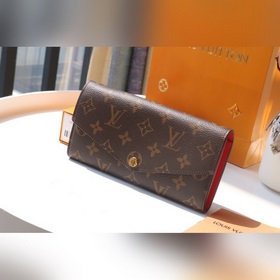 SARAH 翻蓋長款錢包 M60531   Monogram Giant帆布