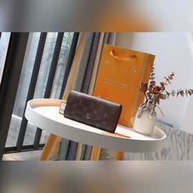 SARAH 翻蓋長款錢包 M60531   Monogram Giant帆布