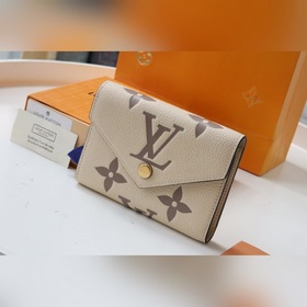 【VICTORINE 錢夾】M80086 米白色  本款 Victorine