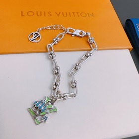 高品質路易威登LV手鍊 原單貨 專櫃開模複古潮流時尚必備 男女均可佩戴 情侶款同