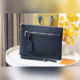 原單頭層M69837獨家實拍 全新 LV Aerogram 手包以内斂設計釋放